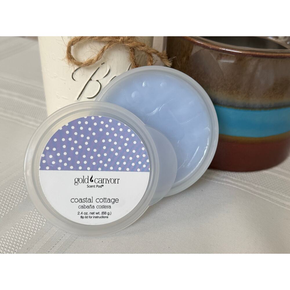 Gold Canyon Candle Landscape warmer with Costal Cottage Scent Pod